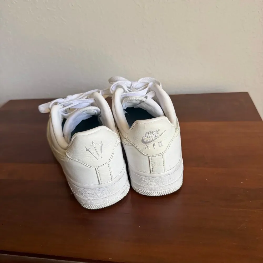 Nike Air Force 1 SE “Certified Lover Boy” Drake Collab All White Leather Boys 4